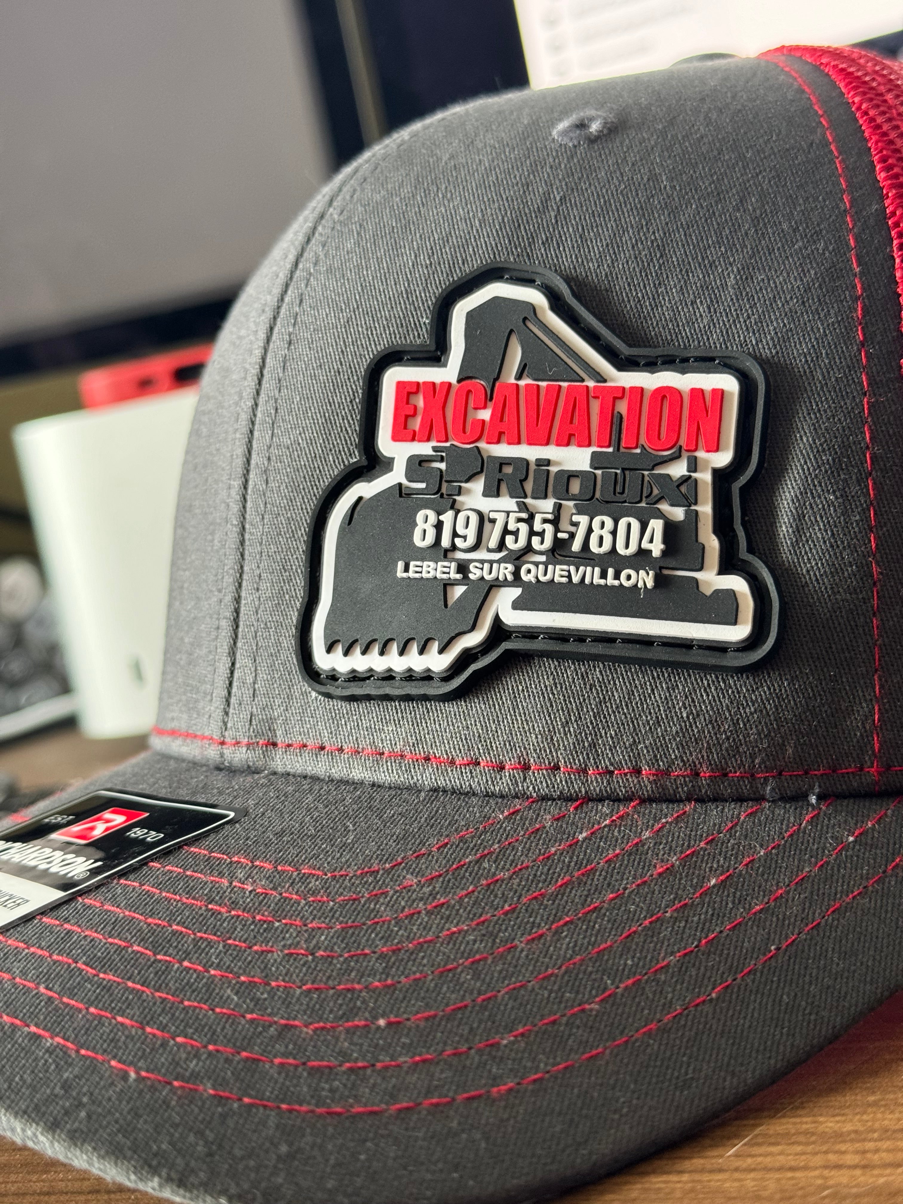 Patch pour casquette personalisable avec logo de compagnie